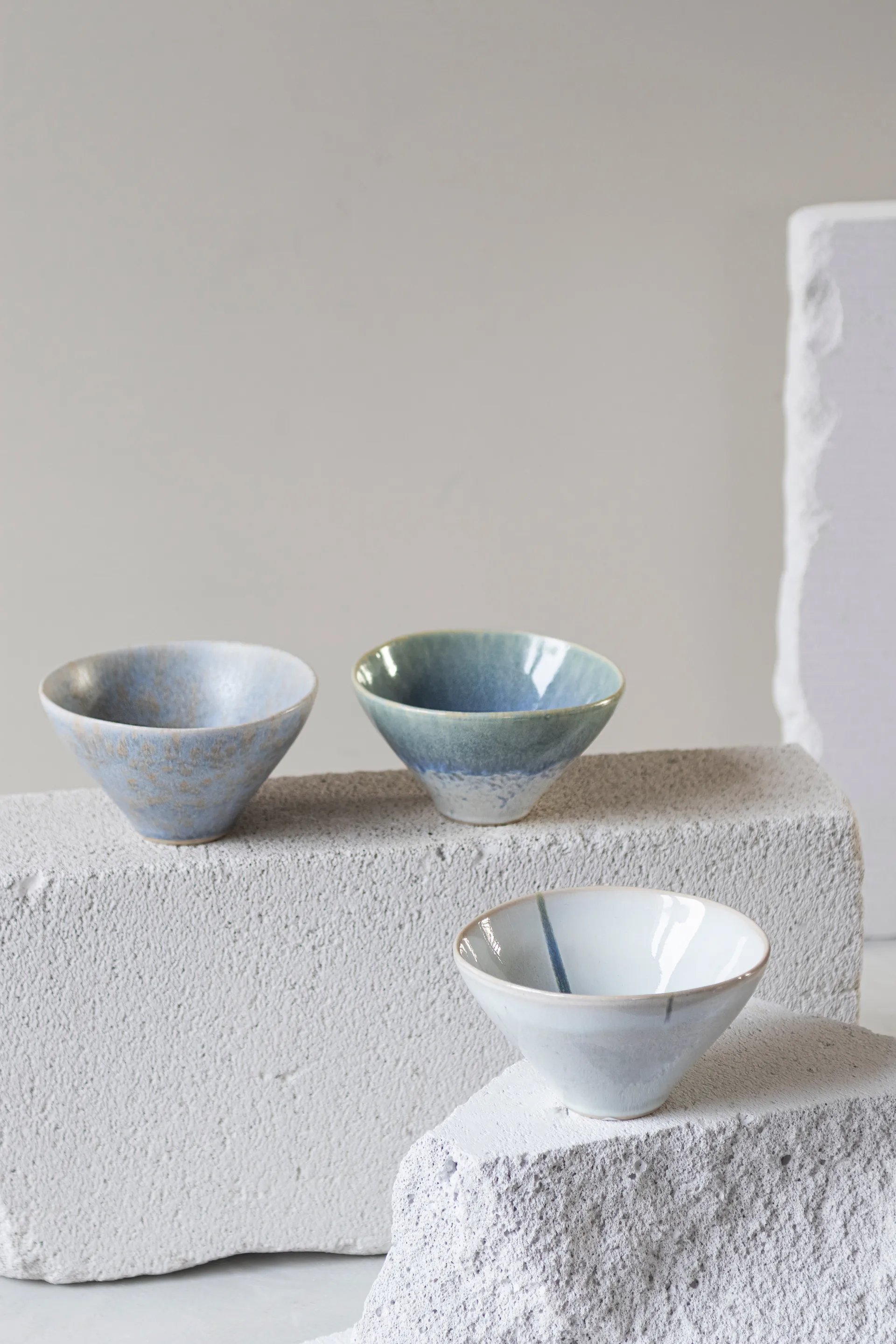 Elements ボウル S Ø12 cm 3個, Blue Mette Ditmer | メッテ ディトマー