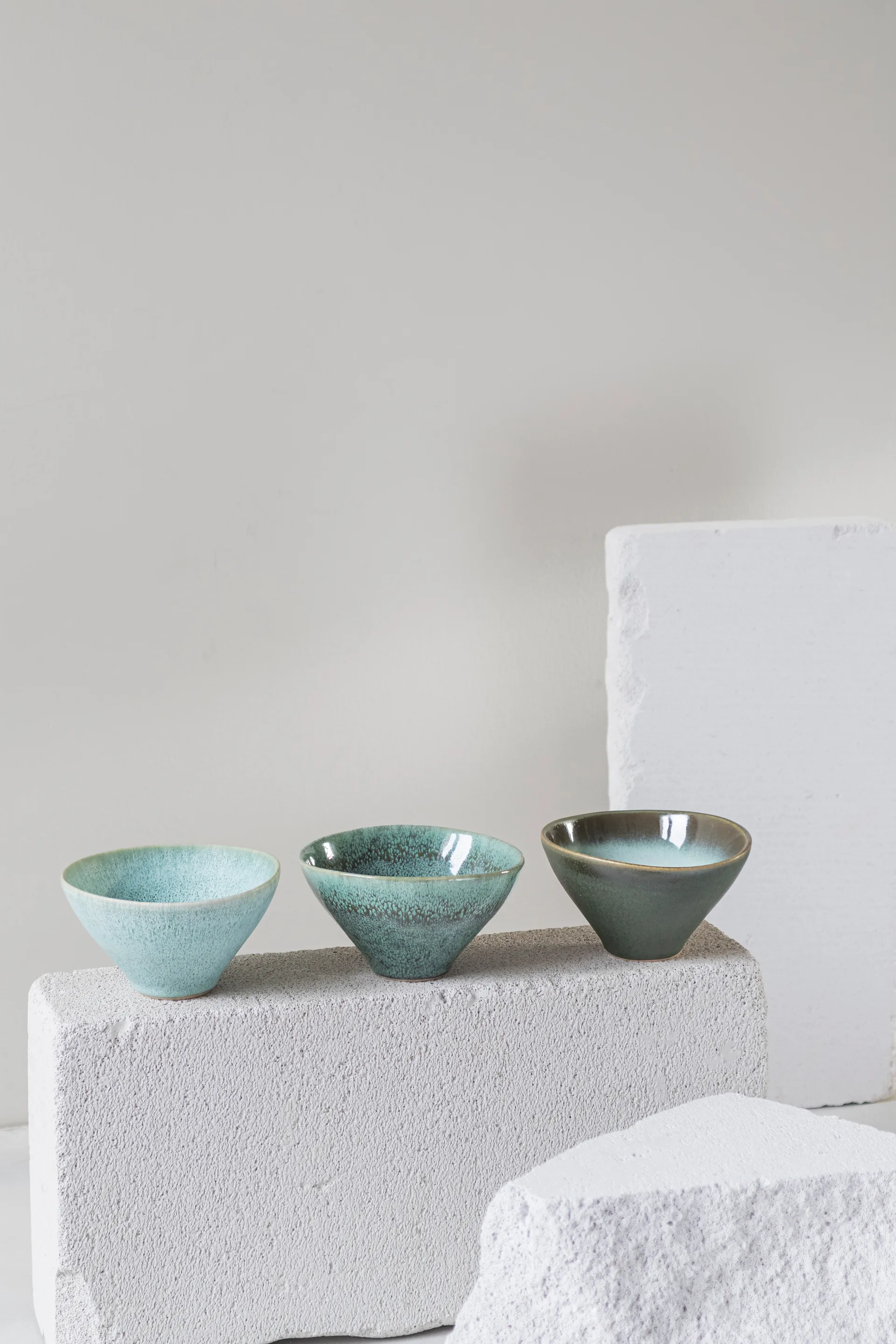 Elements ボウル S Ø12 cm 3個, Green Mette Ditmer | メッテ ディトマー