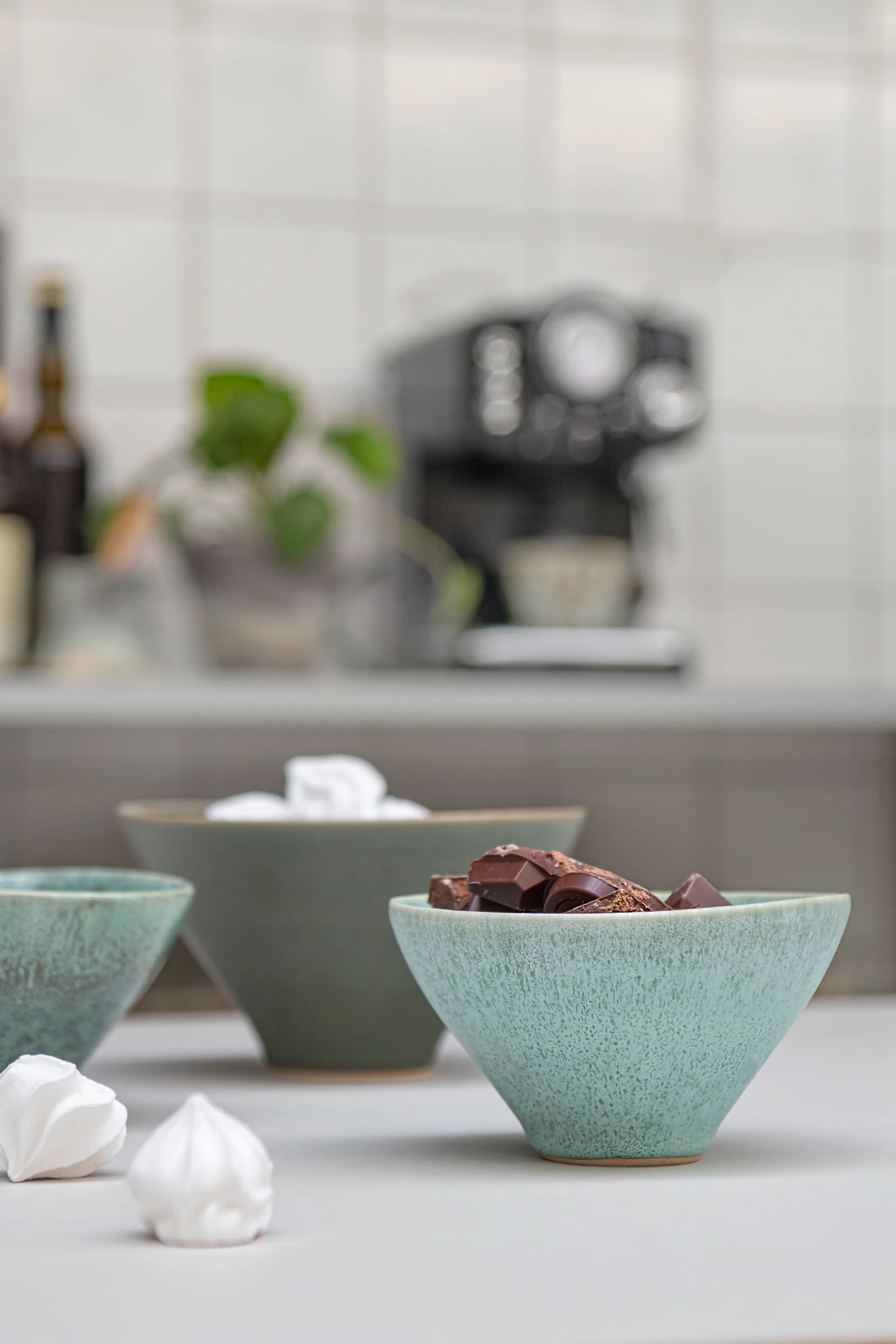 Elements ボウル S Ø12 cm 3個, Green Mette Ditmer | メッテ ディトマー