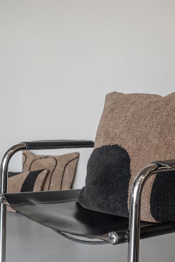 Figura タフテッドクッションカバー 50x50 cm - Brown - Mette Ditmer | メッテ ディトマー