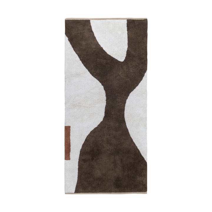 Figura マットラグ - Brown, 50x80 cm - Mette Ditmer | メッテ ディトマー