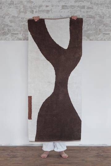 Figura マットラグ - Brown, 70x150 cm - Mette Ditmer | メッテ ディトマー