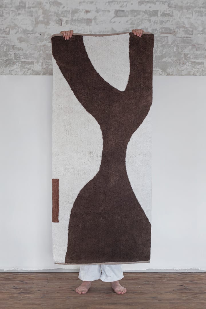 Figura マットラグ, Brown, 70x150 cm Mette Ditmer | メッテ ディトマー