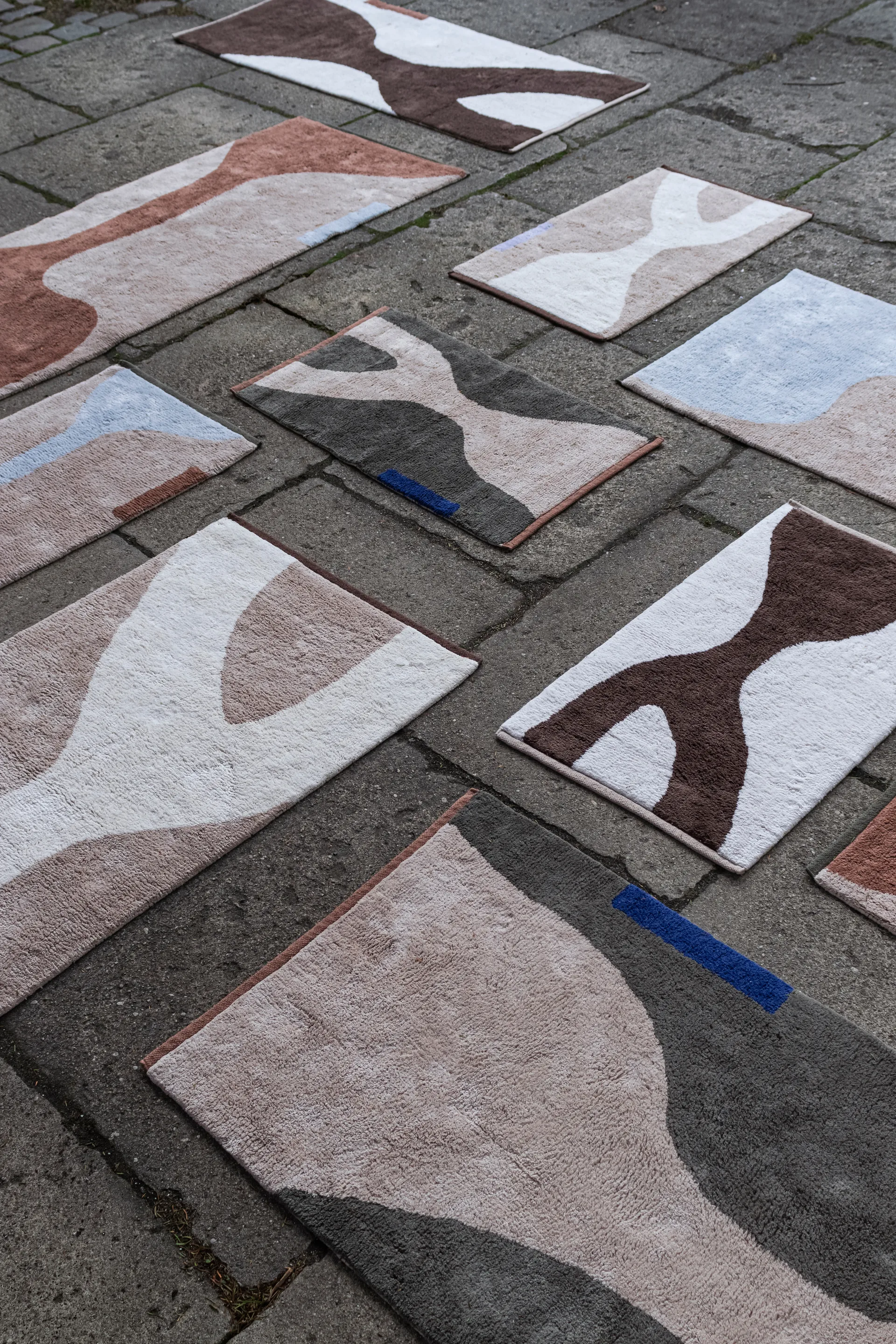 Figura マットラグ, Dark olive, 70x150 cm Mette Ditmer | メッテ ディトマー