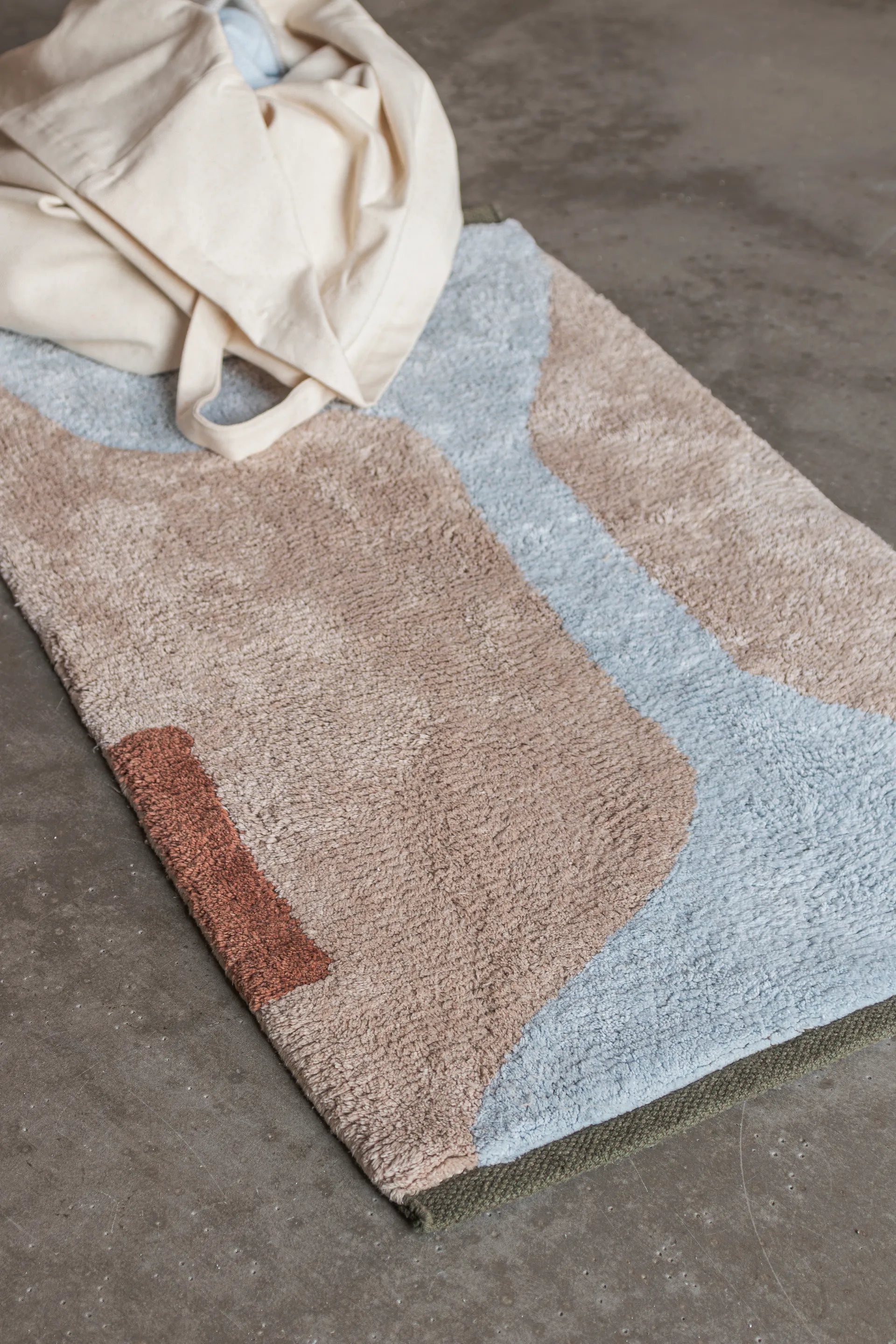 Figura マットラグ, Light blue, 50x80 cm Mette Ditmer | メッテ ディトマー