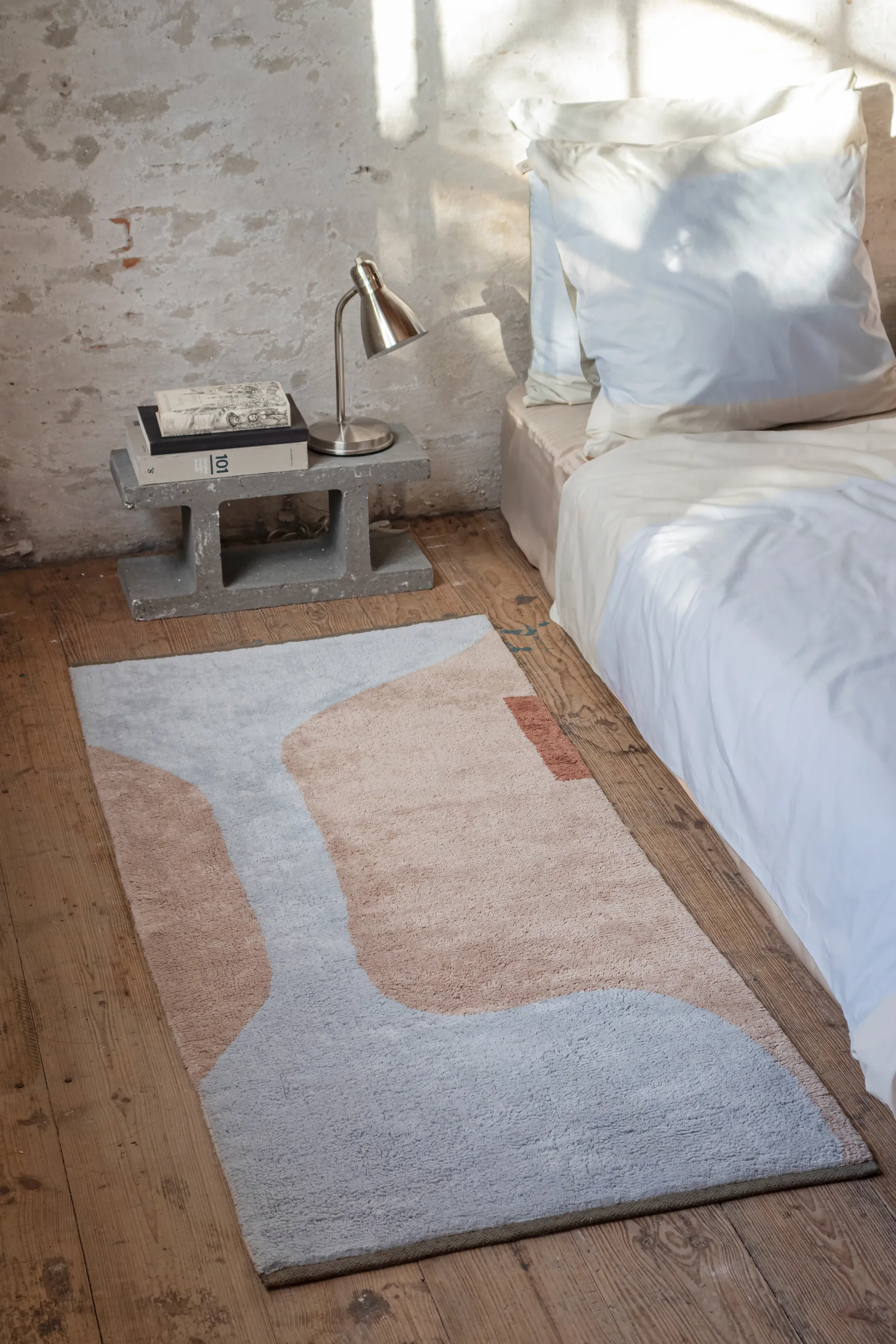 Figura マットラグ, Light blue, 70x150 cm Mette Ditmer | メッテ ディトマー