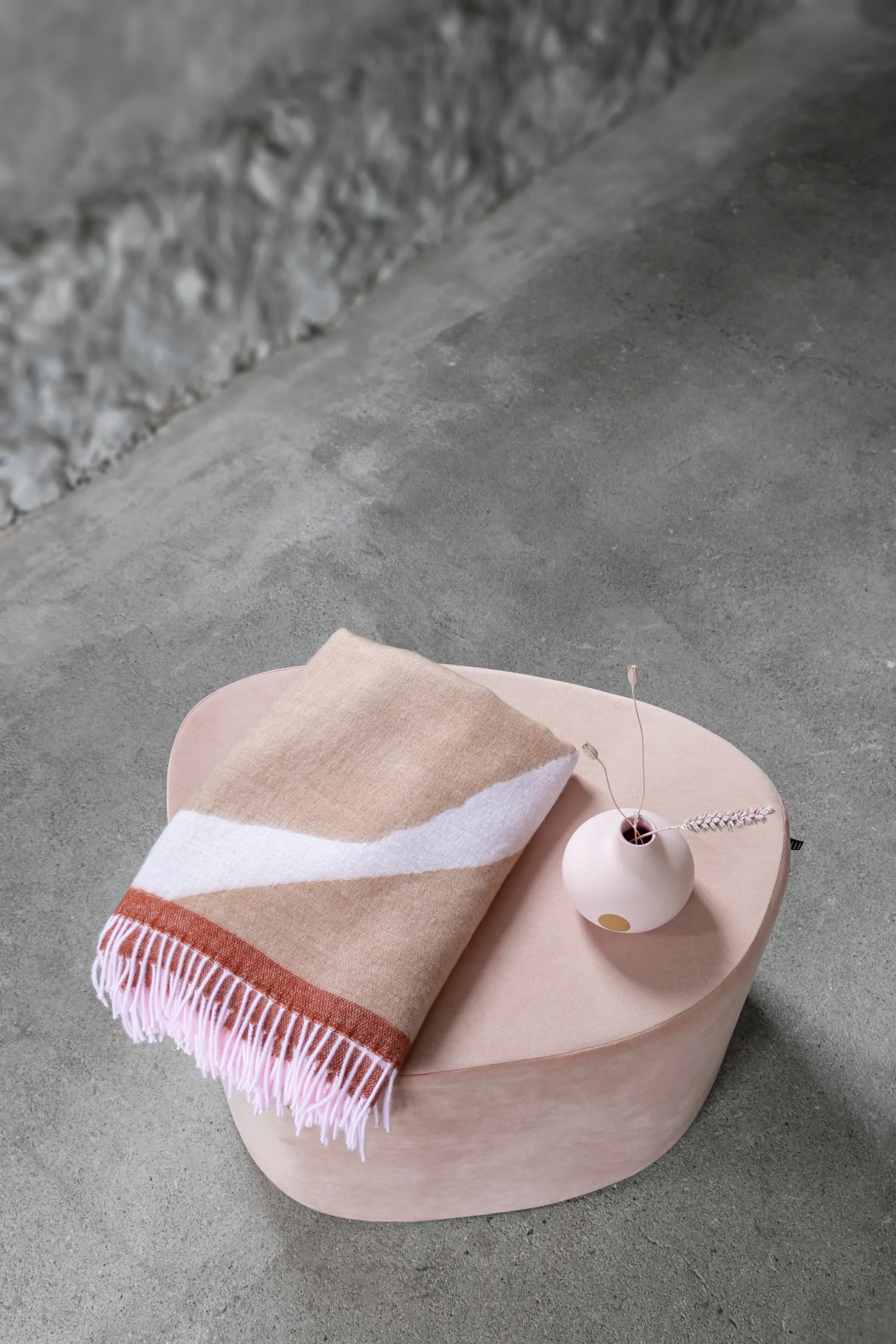 Gallery スロー 125x170 cm, Latte Mette Ditmer | メッテ ディトマー