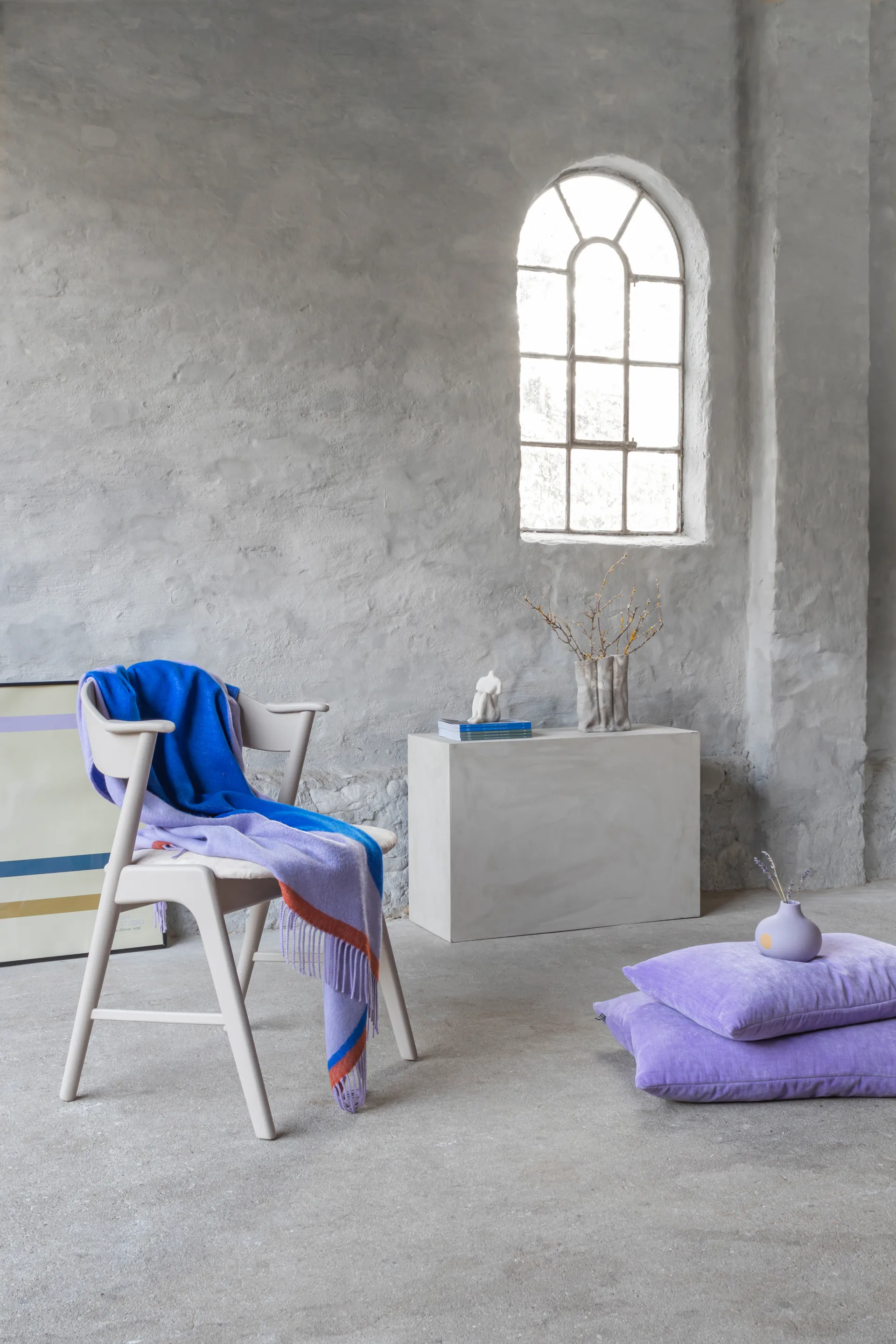 Gallery スロー 125x170 cm, Lilac Mette Ditmer | メッテ ディトマー