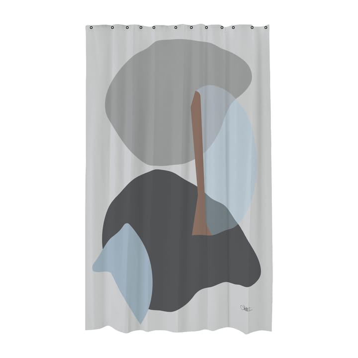 Gallery シャワーカーテン 150x200 cm - Light grey - Mette Ditmer | メッテ ディトマー