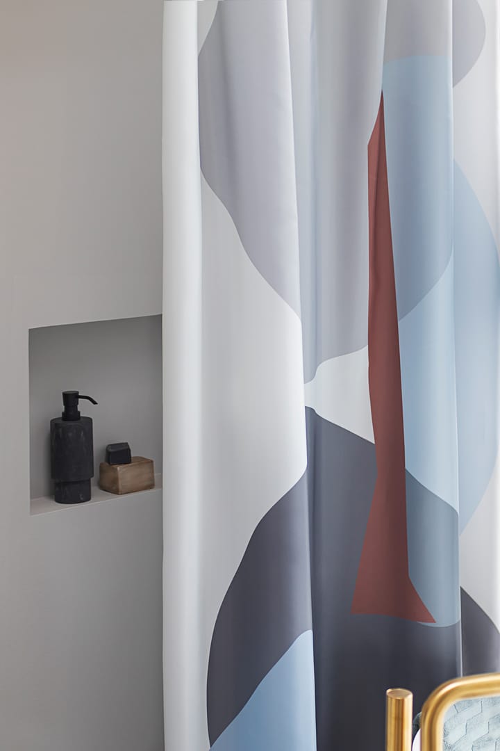 Gallery シャワーカーテン 150x200 cm, Light grey Mette Ditmer | メッテ ディトマー