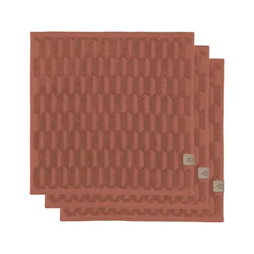 Geo タオル 30x30 cm 3パック - Blush - Mette Ditmer | メッテ ディトマー