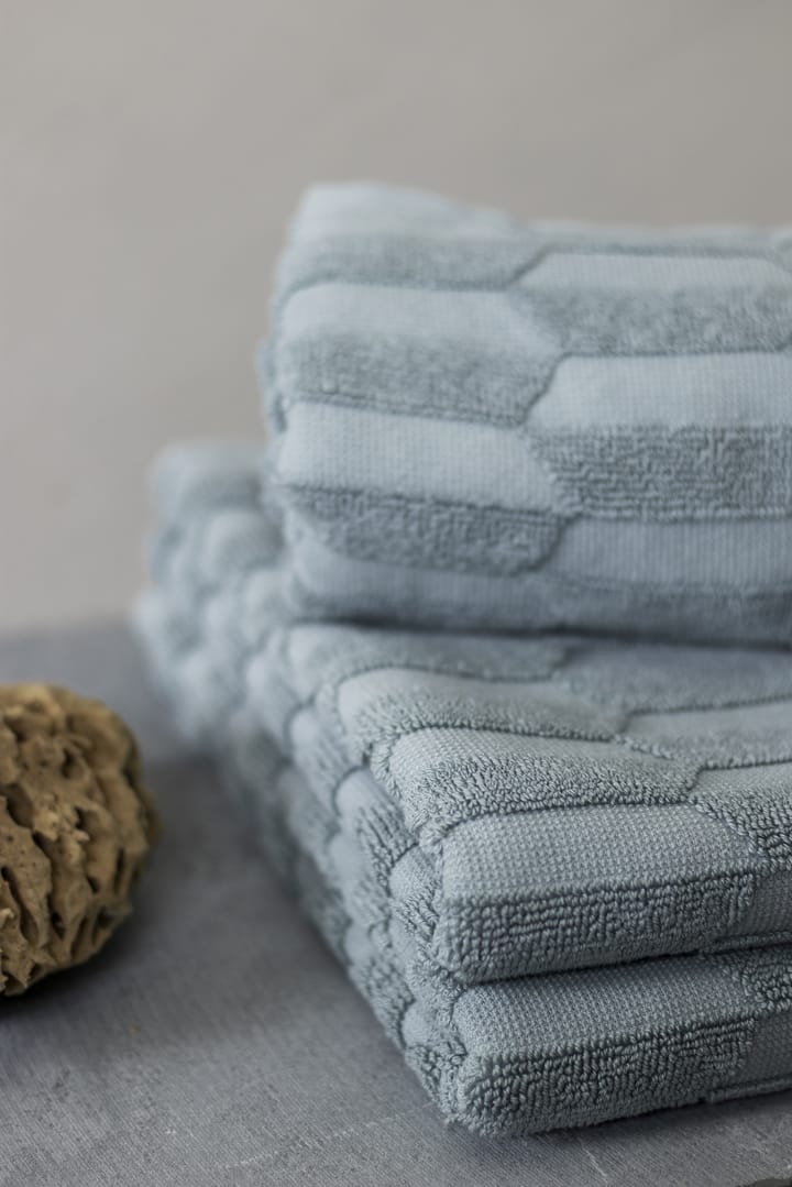 Geo タオル 30x30 cm 3パック, Stone blue Mette Ditmer | メッテ ディトマー
