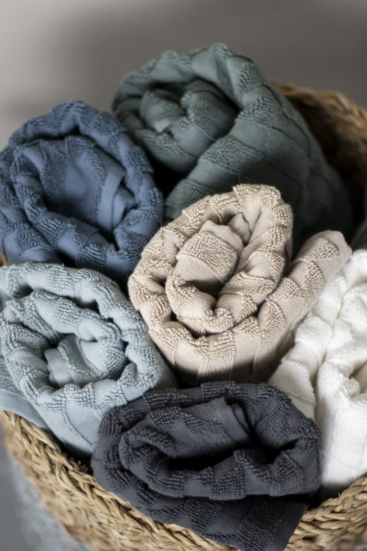 Geo タオル 30x30 cm 3パック, Stone blue Mette Ditmer | メッテ ディトマー