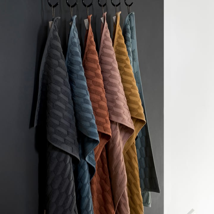 Geo タオル 50x95 cm, anthracite Mette Ditmer | メッテ ディトマー