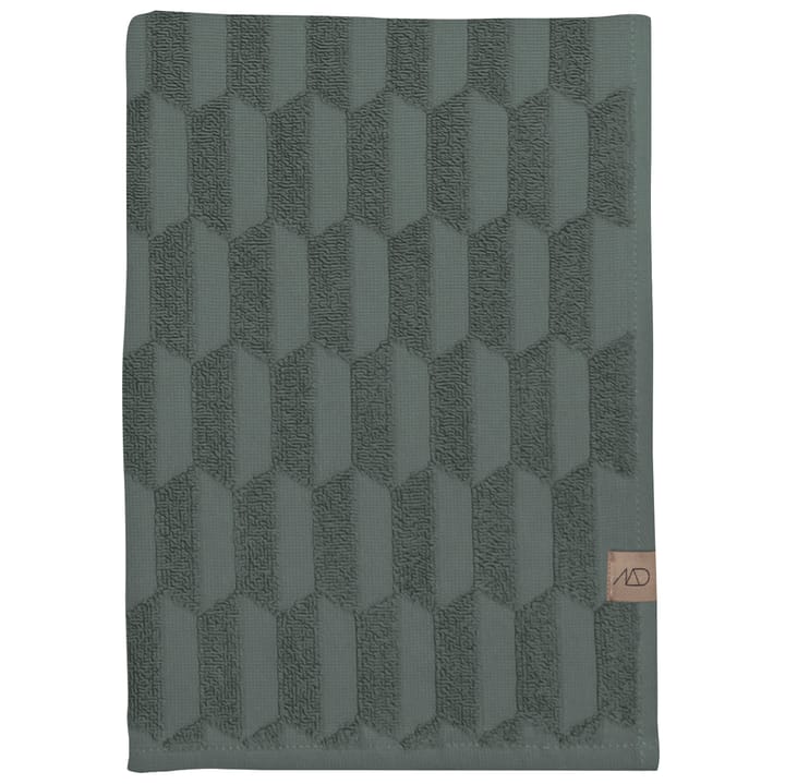 Geo タオル 50x95 cm - pine green - Mette Ditmer | メッテ ディトマー