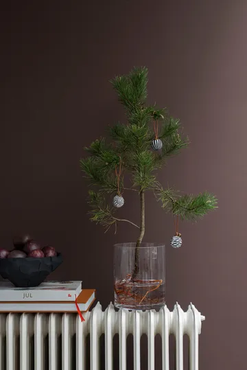Globe Christmas オーナメント 3個セット - Black - Mette Ditmer | メッテ ディトマー