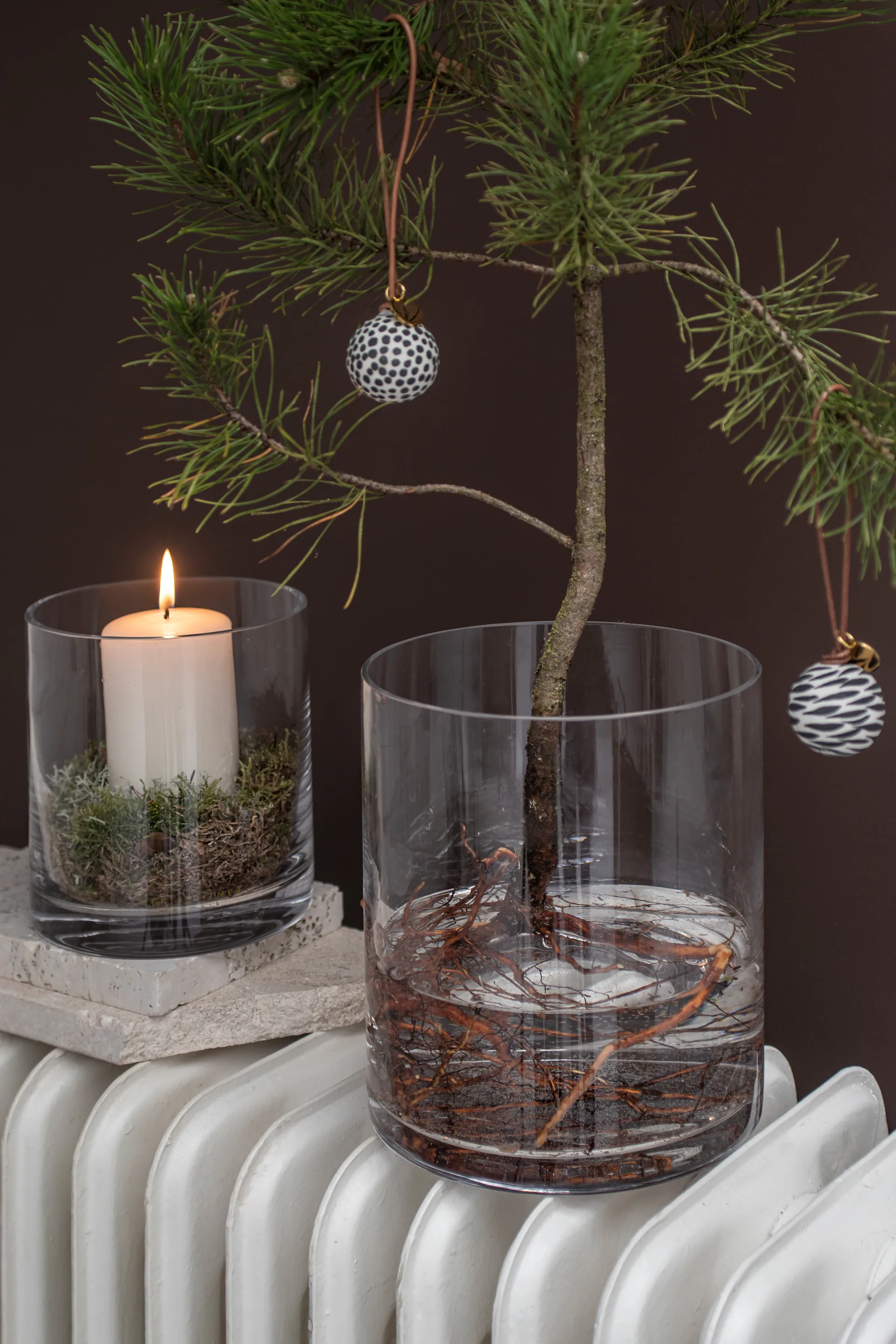 Globe Christmas オーナメント 3個セット, Black Mette Ditmer | メッテ ディトマー