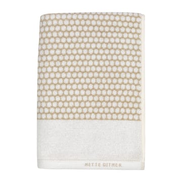 Grid ゲストタオル 38x60 cm 2 pack - Sand-off white - Mette Ditmer | メッテ ディトマー