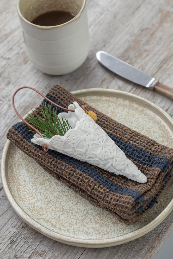 Lace クリスマスコーン 2個セット, Off-white Mette Ditmer | メッテ ディトマー