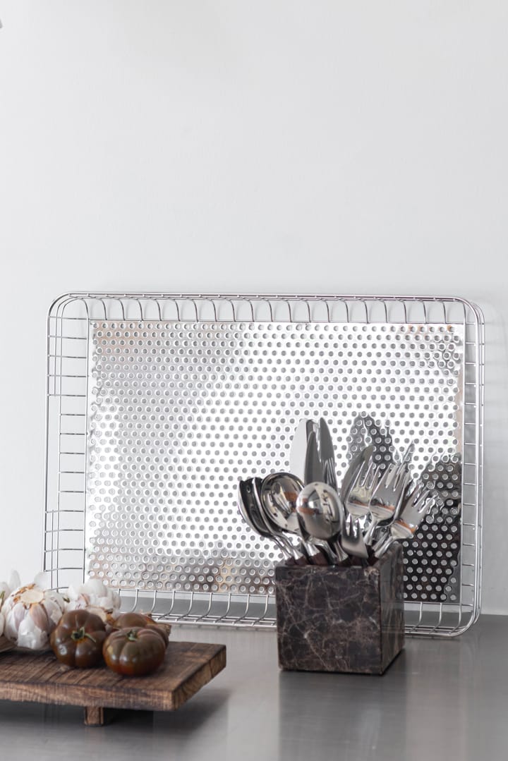 Lift トレイ 33.5x45.5 cm, Chrome Mette Ditmer | メッテ ディトマー