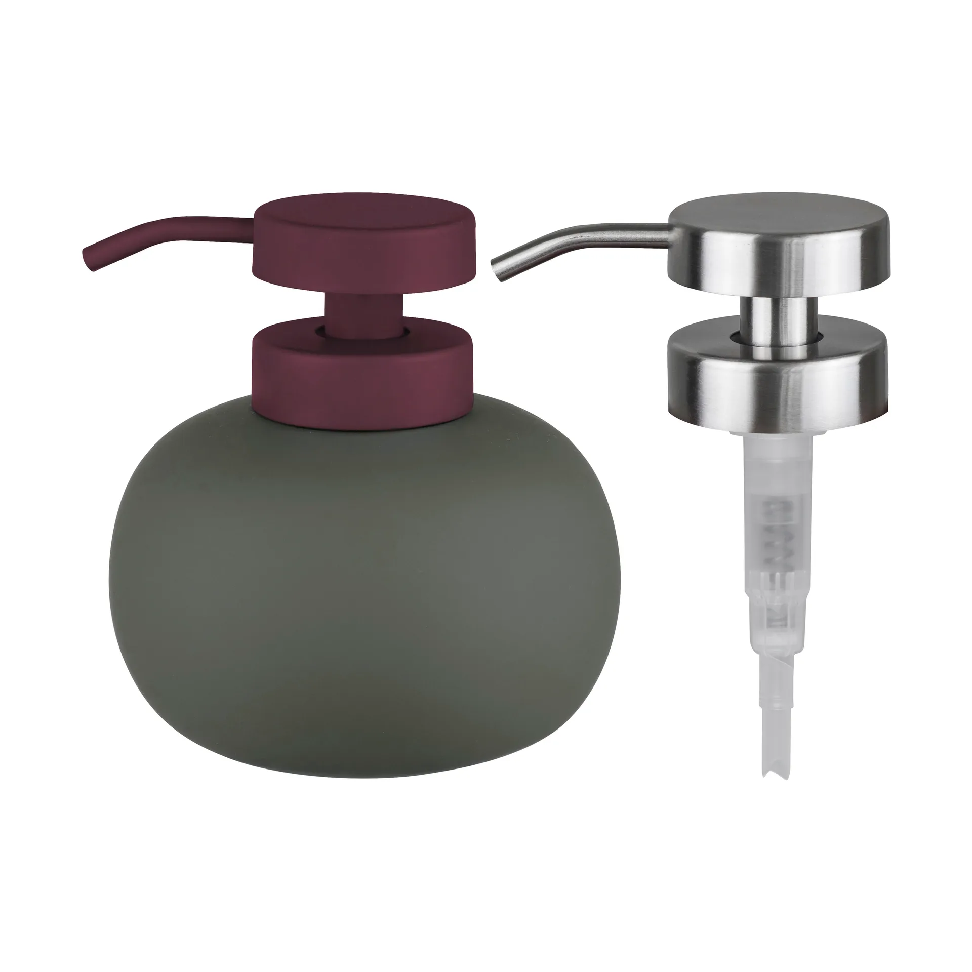 Lotus play ソースポンプ ロー ポンプヘッド2個付き, Dark olive Mette Ditmer | メッテ ディトマー