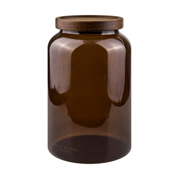 Luna 蓋付きジャー L 20 cm - Brown - Mette Ditmer | メッテ ディトマー