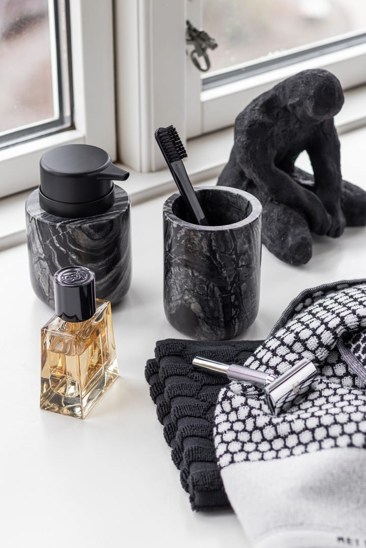 Marble 歯ブラシホルダー 10 cm, Black-Grey Mette Ditmer | メッテ ディトマー
