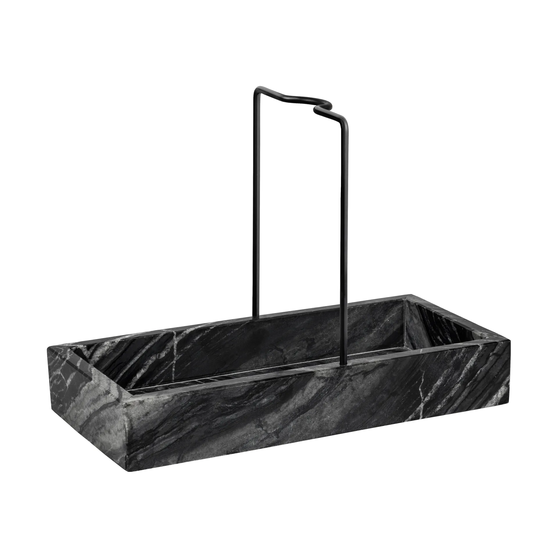 Marble シンクオーガナイザー 12x23.5 cm, Black-grey Mette Ditmer | メッテ ディトマー