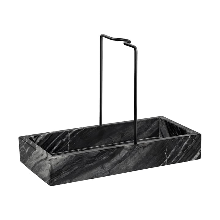 Marble シンクオーガナイザー 12x23.5 cm - Black-grey - Mette Ditmer | メッテ ディトマー