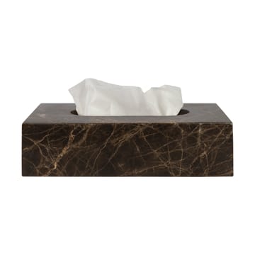 Marble ティッシュボックス 14x25.5 cm - Brown - Mette Ditmer | メッテ ディトマー