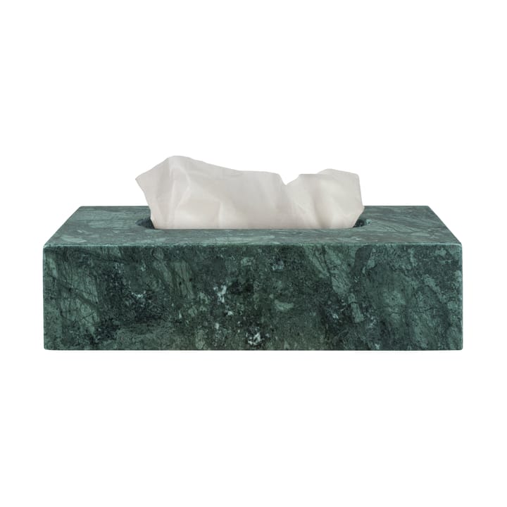 Marble ティッシュボックス 14x25.5 cm, Dark forest Mette Ditmer | メッテ ディトマー