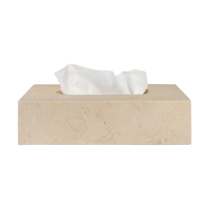 Marble ティッシュボックス 14x25.5 cm, Sand Mette Ditmer | メッテ ディトマー