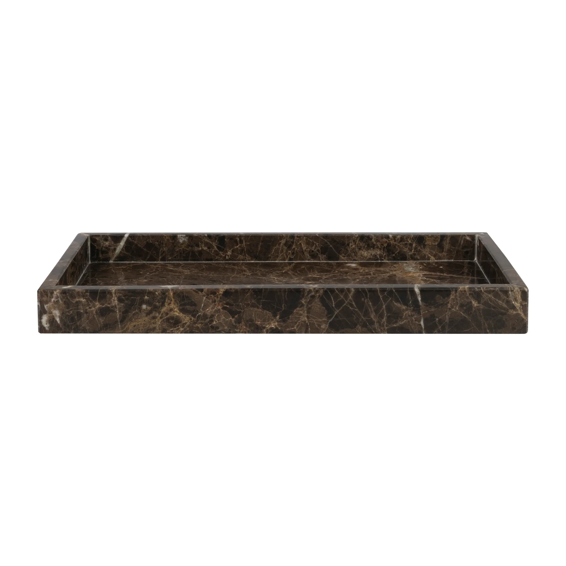 Marble デコレーショントレイ 16x31 cm, Brown Mette Ditmer | メッテ ディトマー
