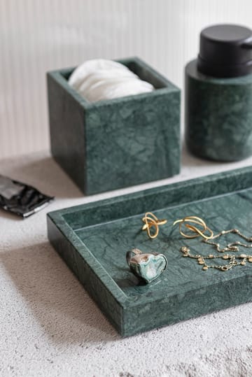 Marble デコレーショントレイ 16x31 cm - Dark forest - Mette Ditmer | メッテ ディトマー