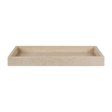 Marble デコレーショントレイ 16x31 cm - Sand - Mette Ditmer | メッテ ディトマー