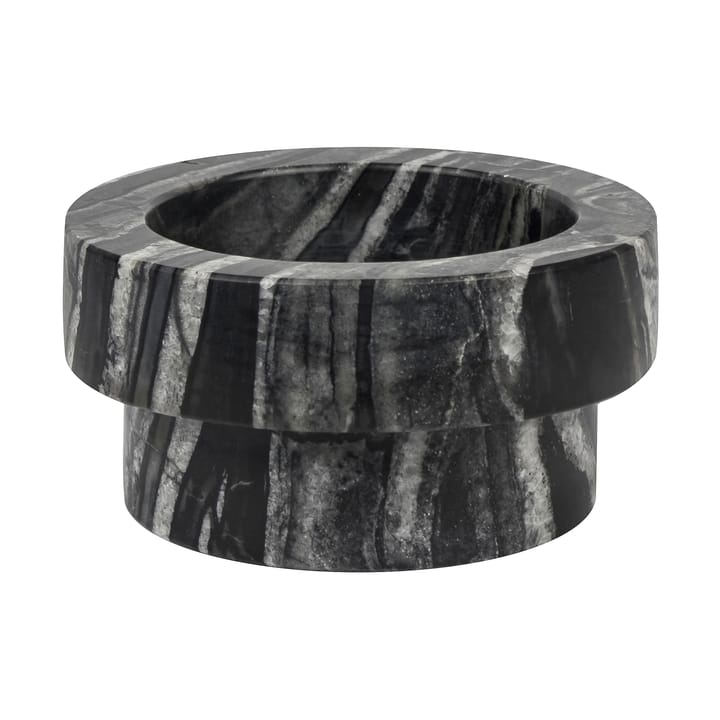 Marble ブロックキャンドル用キャンドルホルダー 5 cm - Black-Grey - Mette Ditmer | メッテ ディトマー