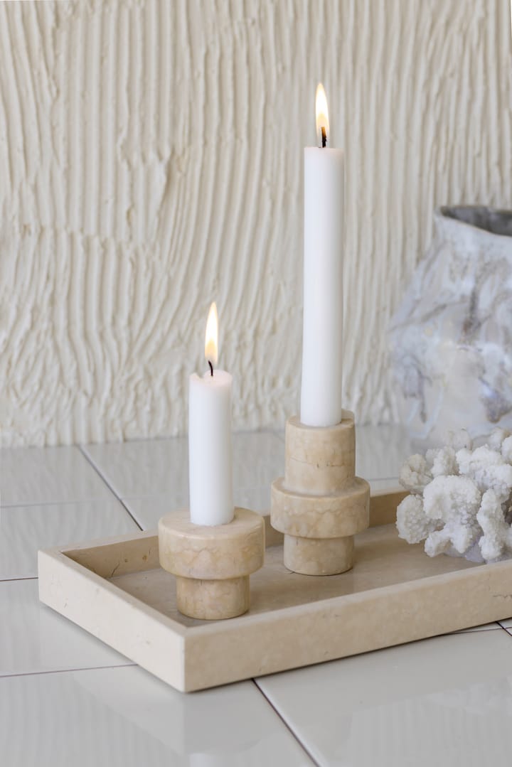 Marble キャンドルホルダー 5 cm, Sand Mette Ditmer | メッテ ディトマー
