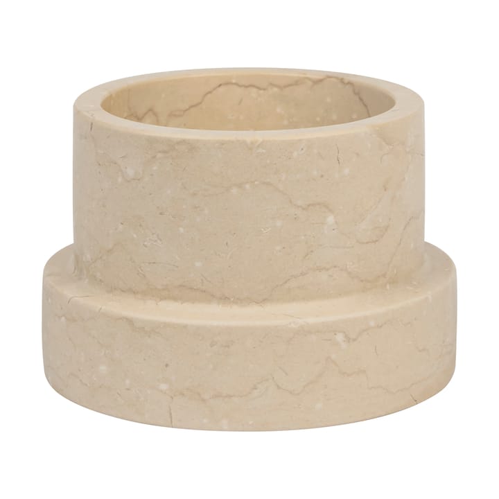Marble ブロックキャンドル用キャンドルホルダー 6.5 cm - Sand - Mette Ditmer | メッテ ディトマー