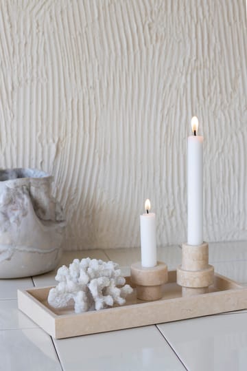 Marble キャンドルホルダー 8.5 cm - Sand - Mette Ditmer | メッテ ディトマー