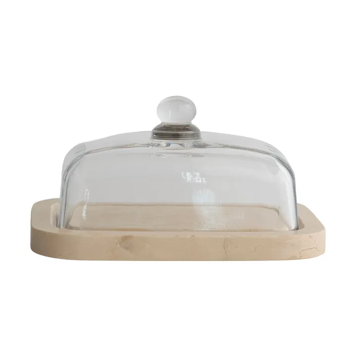 Marble バターケース - Beige, 14x19.5x10.5 cm - Mette Ditmer | メッテ ディトマー