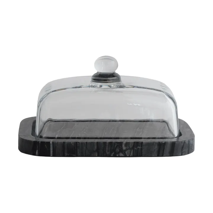 Marble バターケース - Black-Grey (black-grey), 14x19.5x10.5 cm - Mette Ditmer | メッテ ディトマー