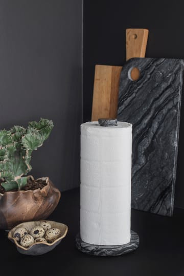 Marble キッチンペーパーホルダー - Black-grey - Mette Ditmer | メッテ ディトマー