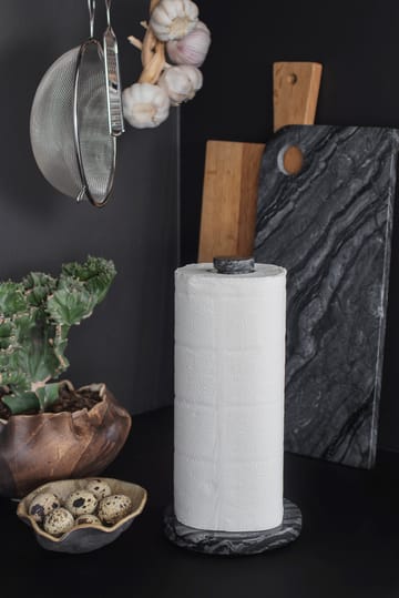Marble キッチンペーパーホルダー - Black-grey - Mette Ditmer | メッテ ディトマー
