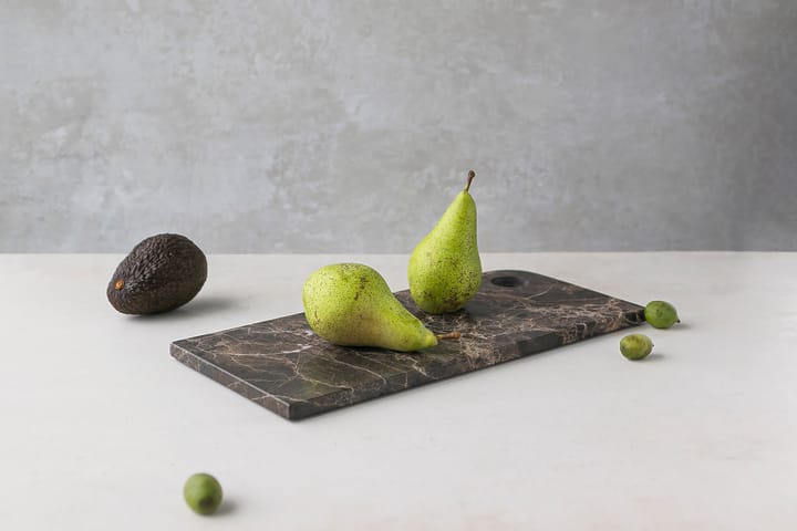 Marble サービングトレイ large 18x38 cm, Brown Mette Ditmer | メッテ ディトマー