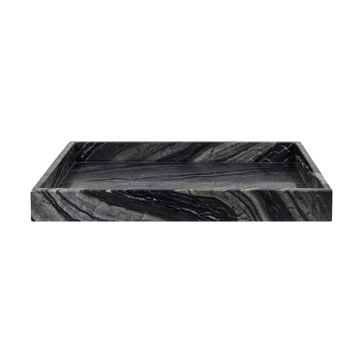 Marble デコレーショントレイ large 30x40 cm - Black-grey - Mette Ditmer | メッテ ディトマー