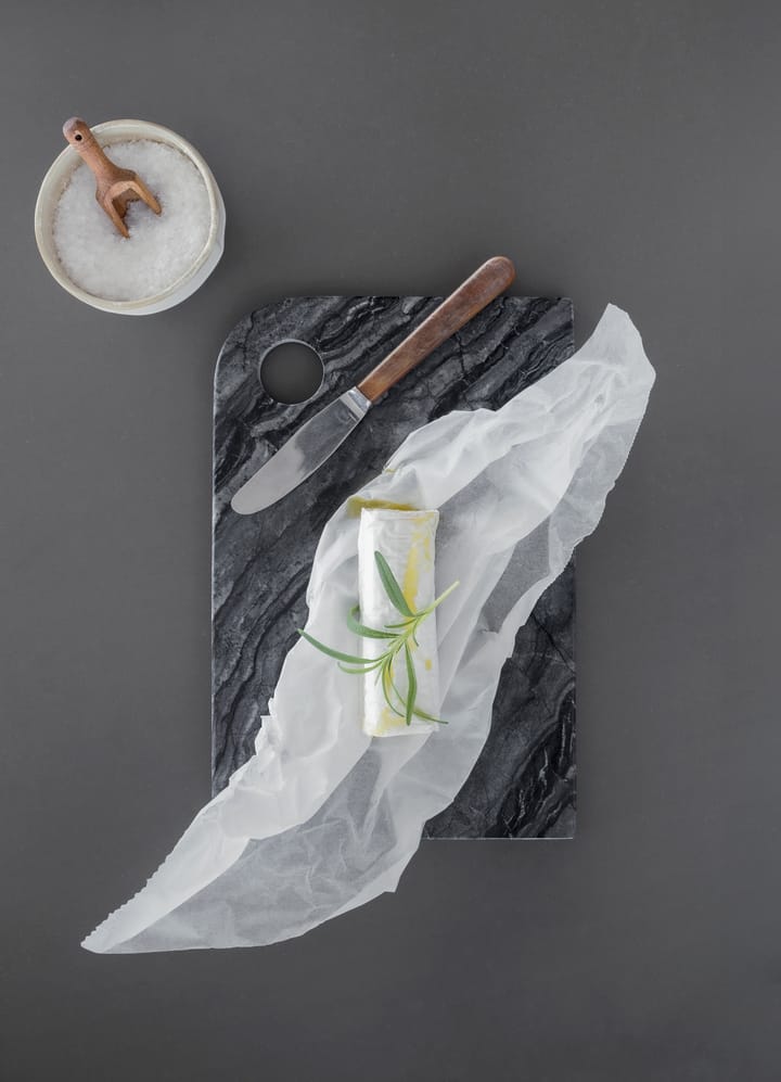 Marble サービングトレイ medium 20x30 cm, Black-grey Mette Ditmer | メッテ ディトマー