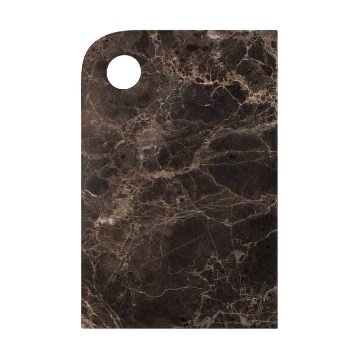 Marble サービングトレイ medium 20x30 cm - Brown - Mette Ditmer | メッテ ディトマー