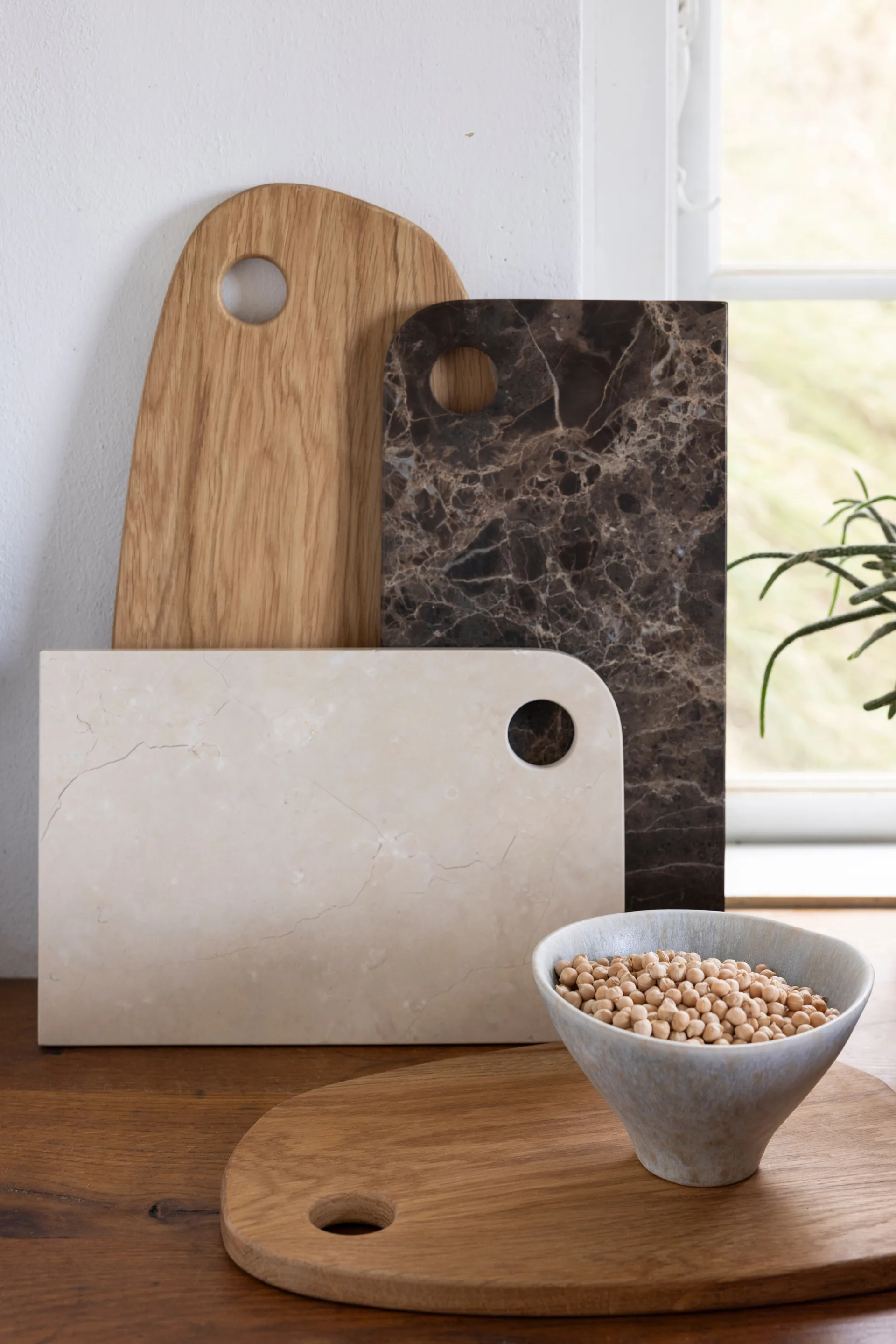 Marble サービングトレイ medium 20x30 cm, Sand Mette Ditmer | メッテ ディトマー