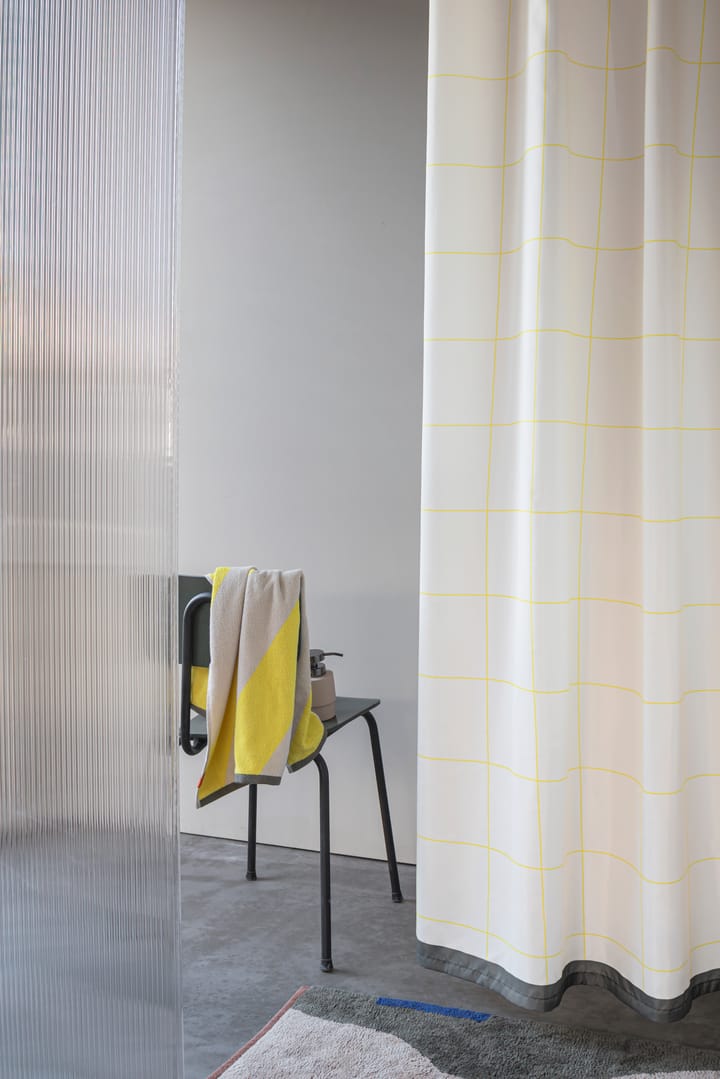 Mesh シャワーカーテン 150x200 cm, Yellow Mette Ditmer | メッテ ディトマー