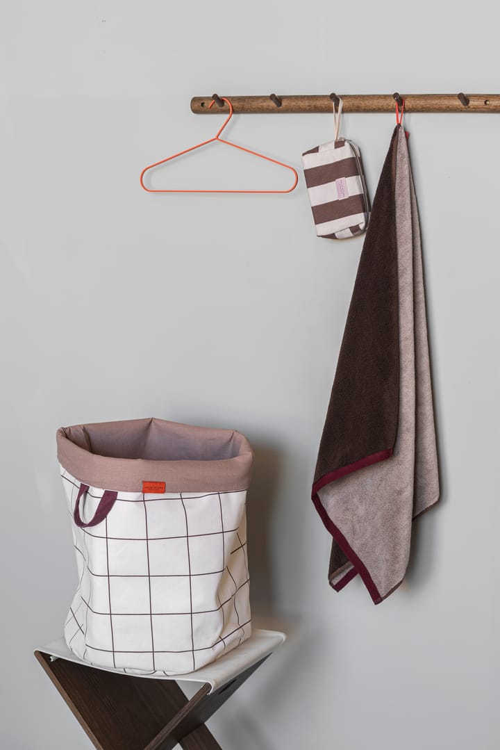 Mesh ランドリーバスケット Ø40x50 cm, Brown-Off-white Mette Ditmer | メッテ ディトマー